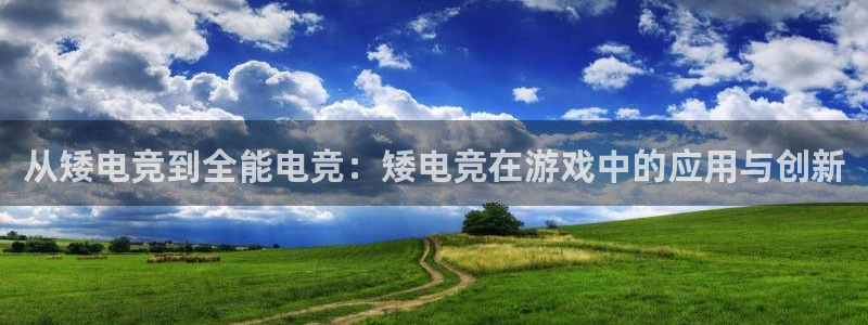 乐鱼电竞官网：从矮电竞到全能电竞：矮电竞在游戏中的应用与创新